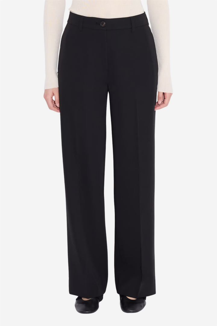W  Regular Suit Trouser Black