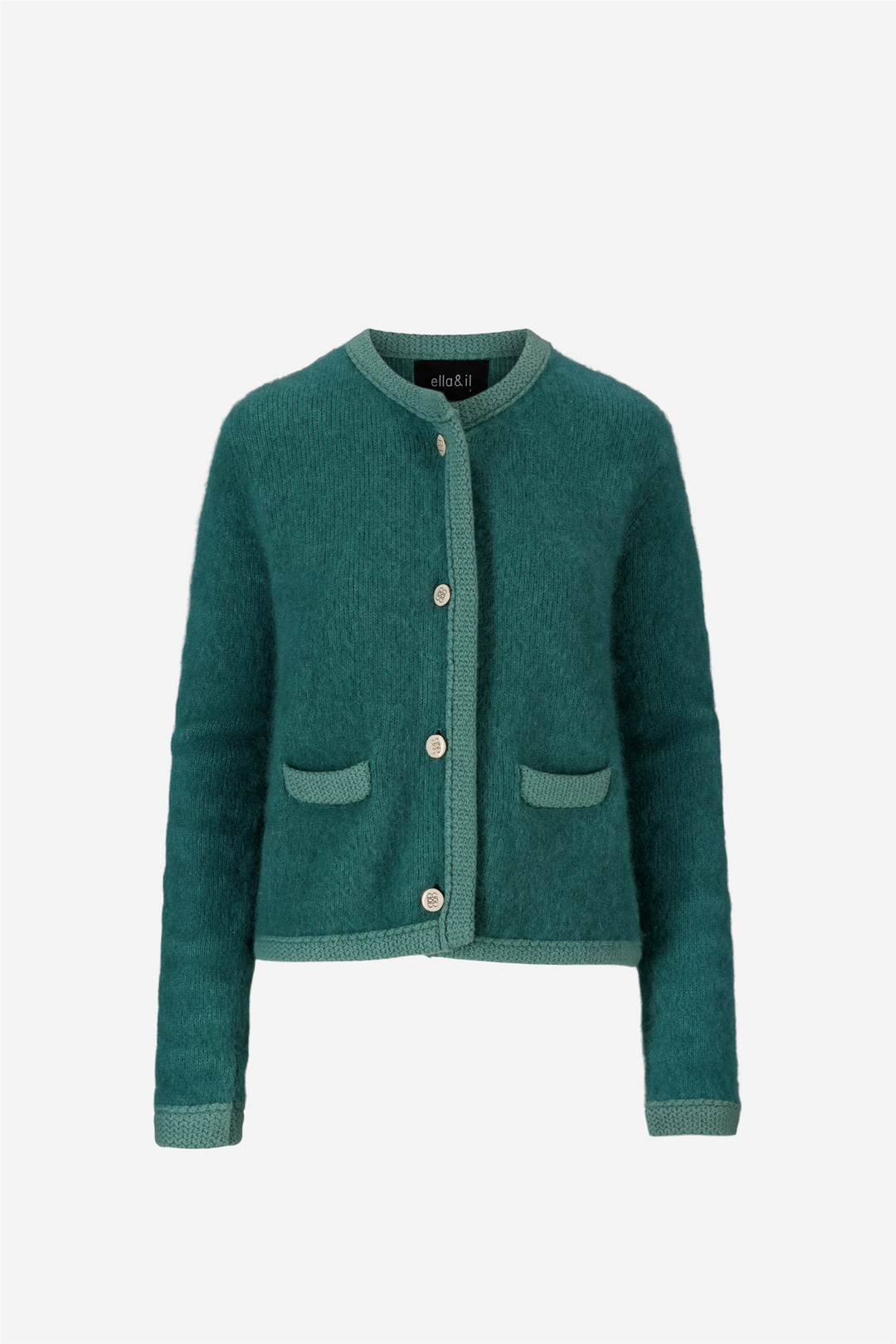 Una Chunky Jacket Frosty Spruce