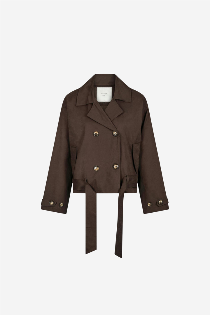 Sia f jacket chocolate brown