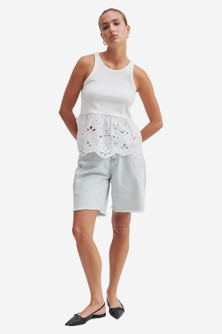 Gellia Top Bright White