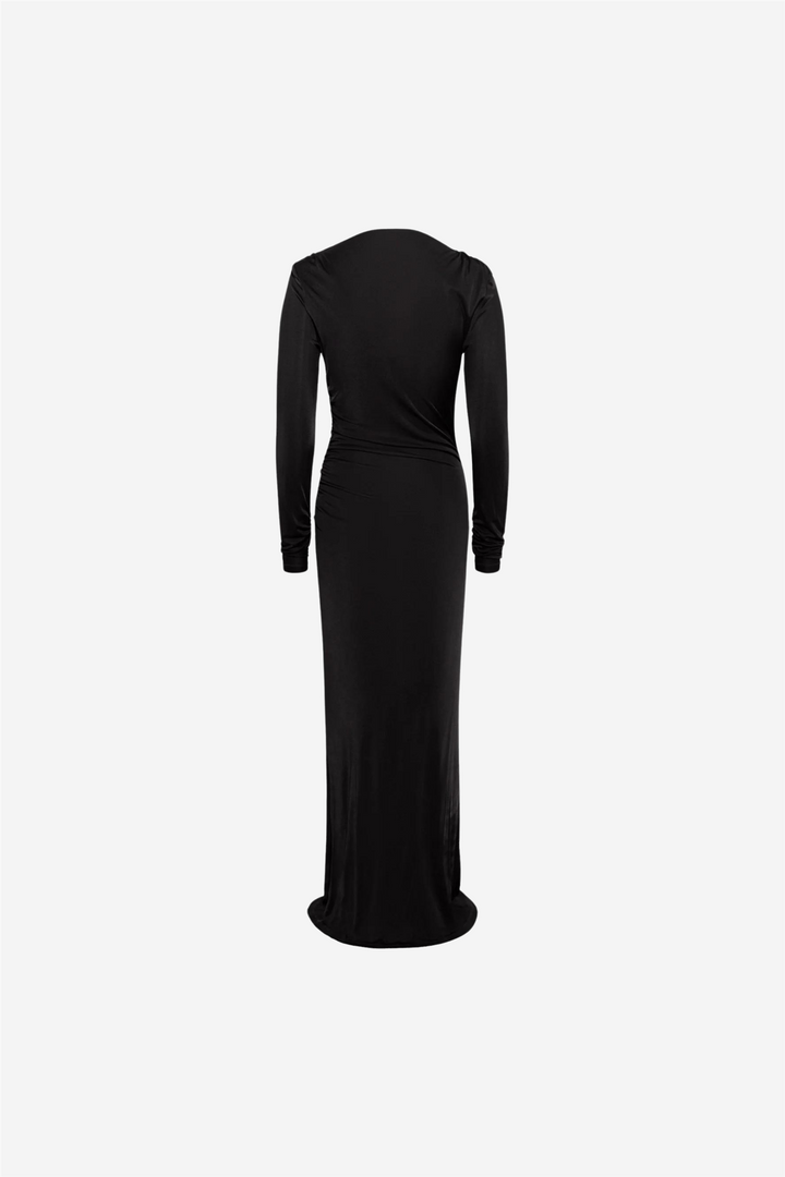 San Donadress Silk/Viscose Black