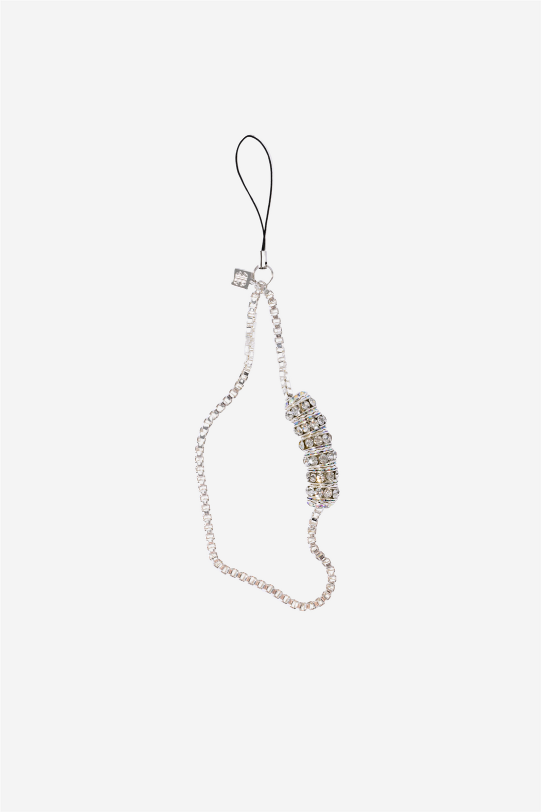 Dracula Phone Chain Silver
