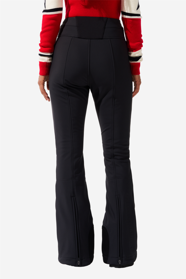 Aurora High Waist Flare Jet Black