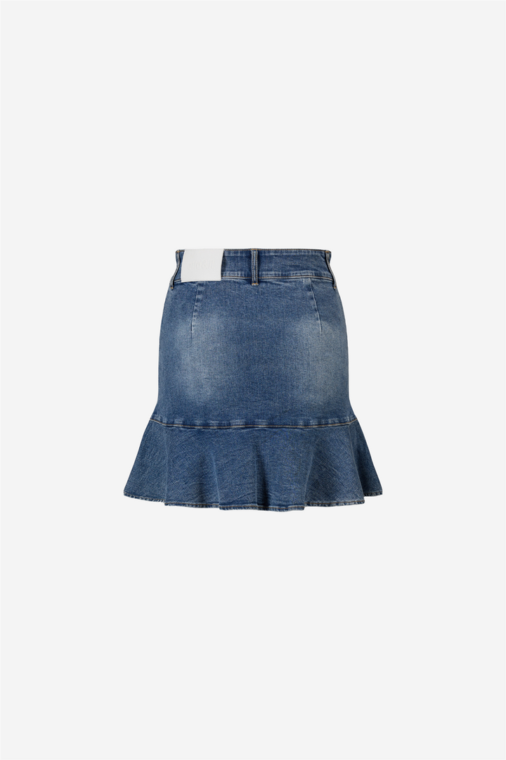 Alessi Blue Denim Skirt Blue Denim