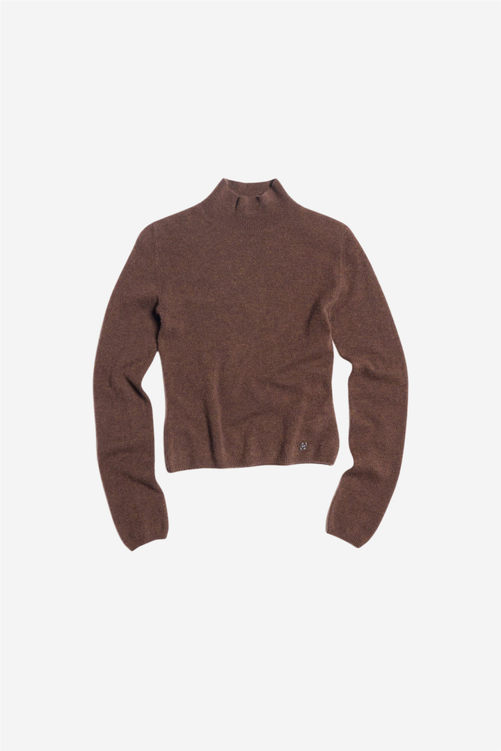 Cashmere Turtleneck Dark Brown
