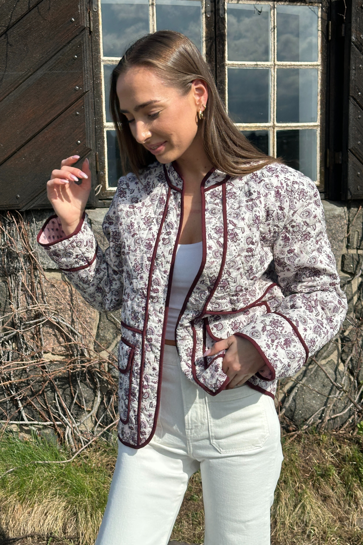Lottie Blush Quilt Jacket