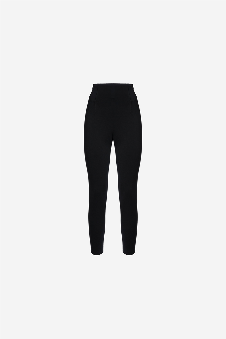 Valerie High Waist Pants Black