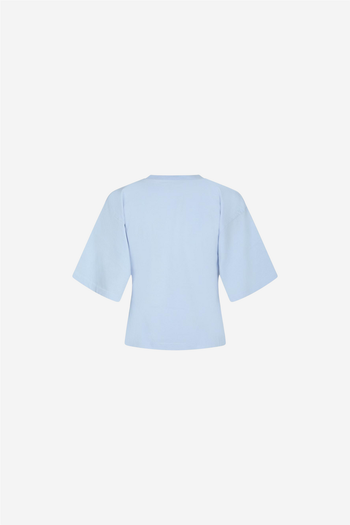 Asha Boxy Tee Light Blue