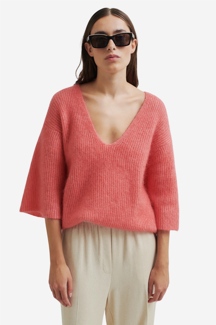 Andrea Knit Spiced Coral