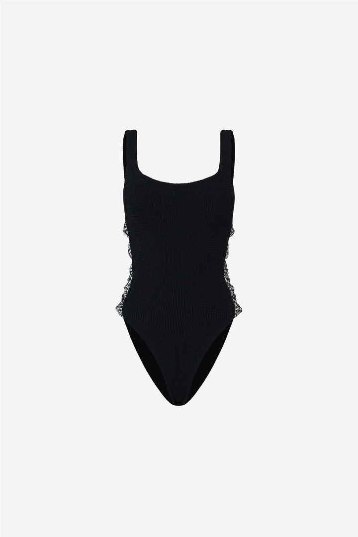 Tiffany Swim Black Gingham