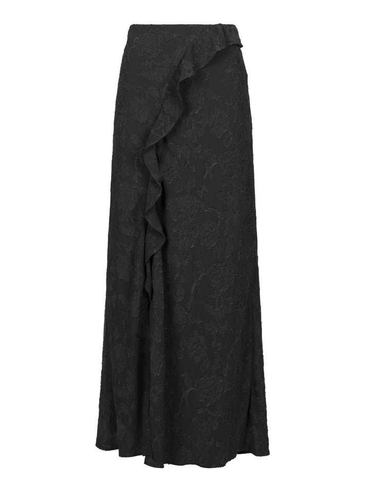Vinza Burnout Skirt Black