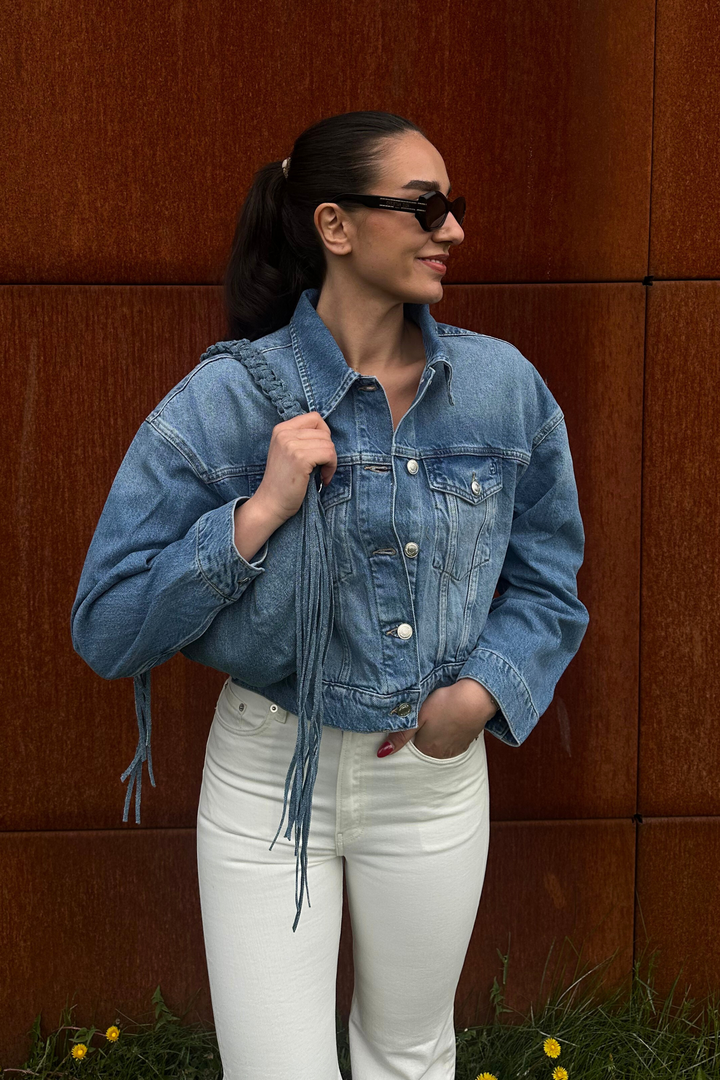 Cocoon Denim Small Bag mid blue