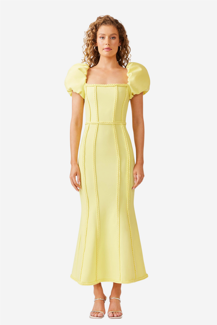 Katlyn Maxi Dress Lemon