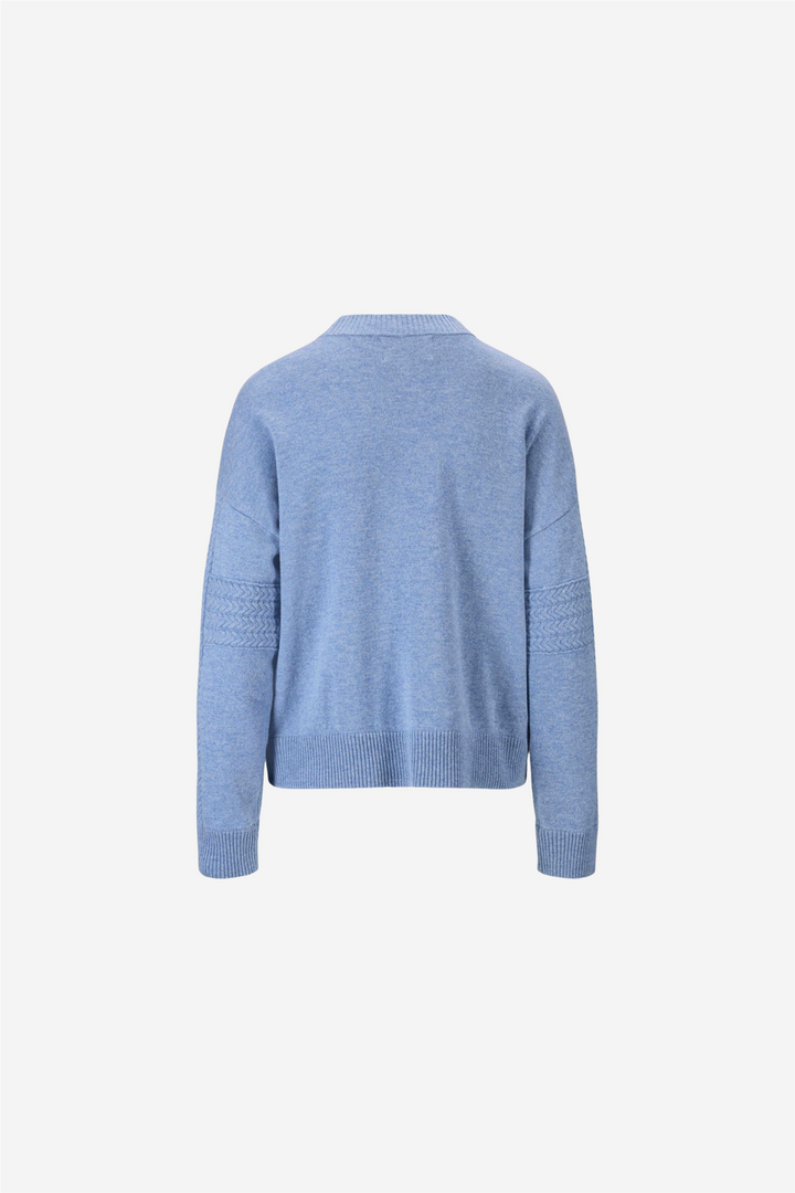 Klara Wool Sweater Blue Calcite