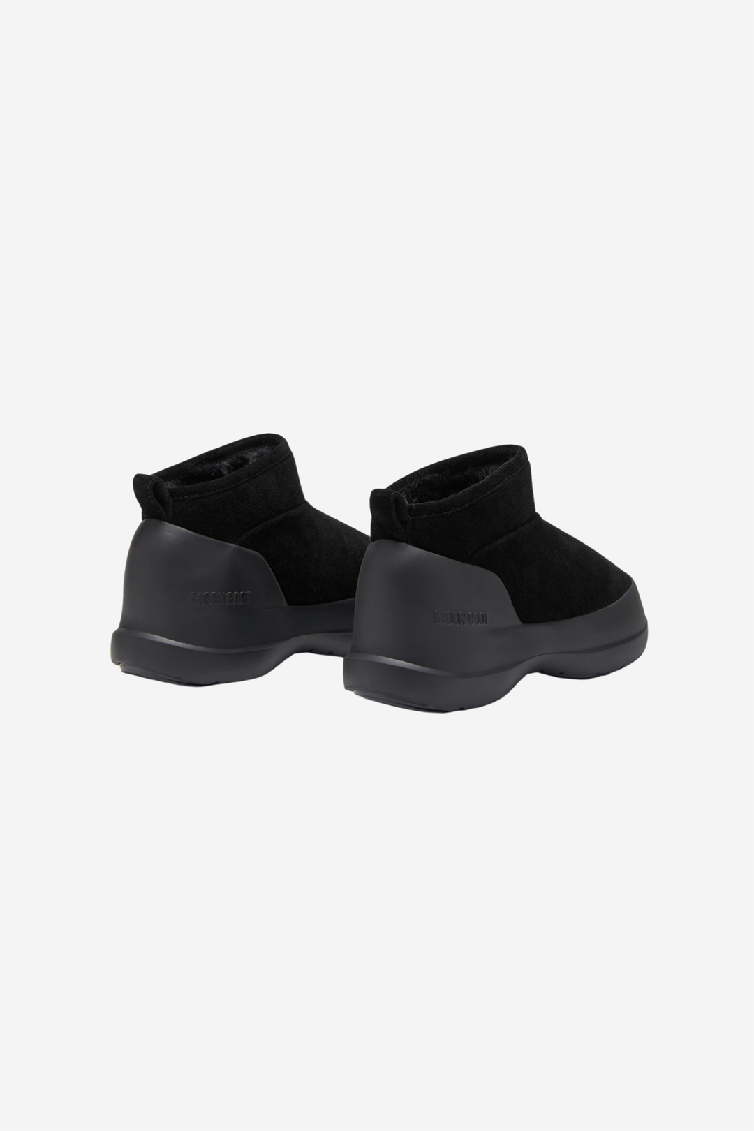 Luna Low Suede Boot Black