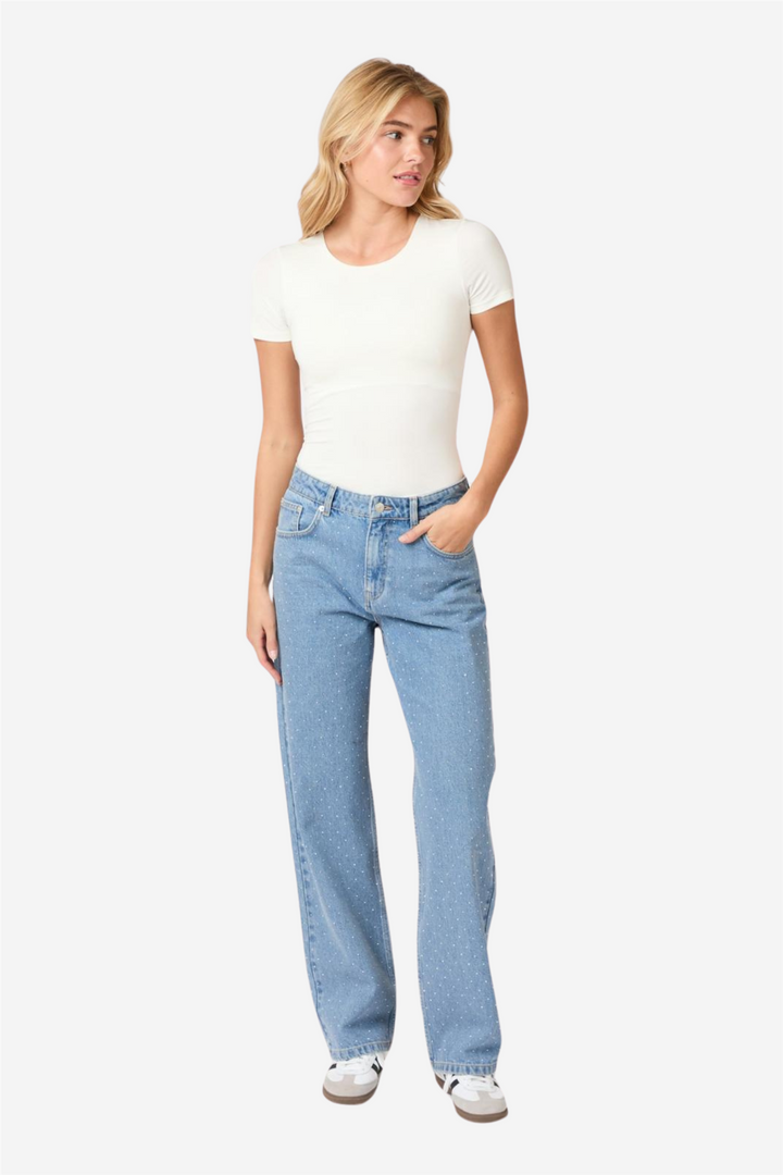 Verna Jersey Tee White