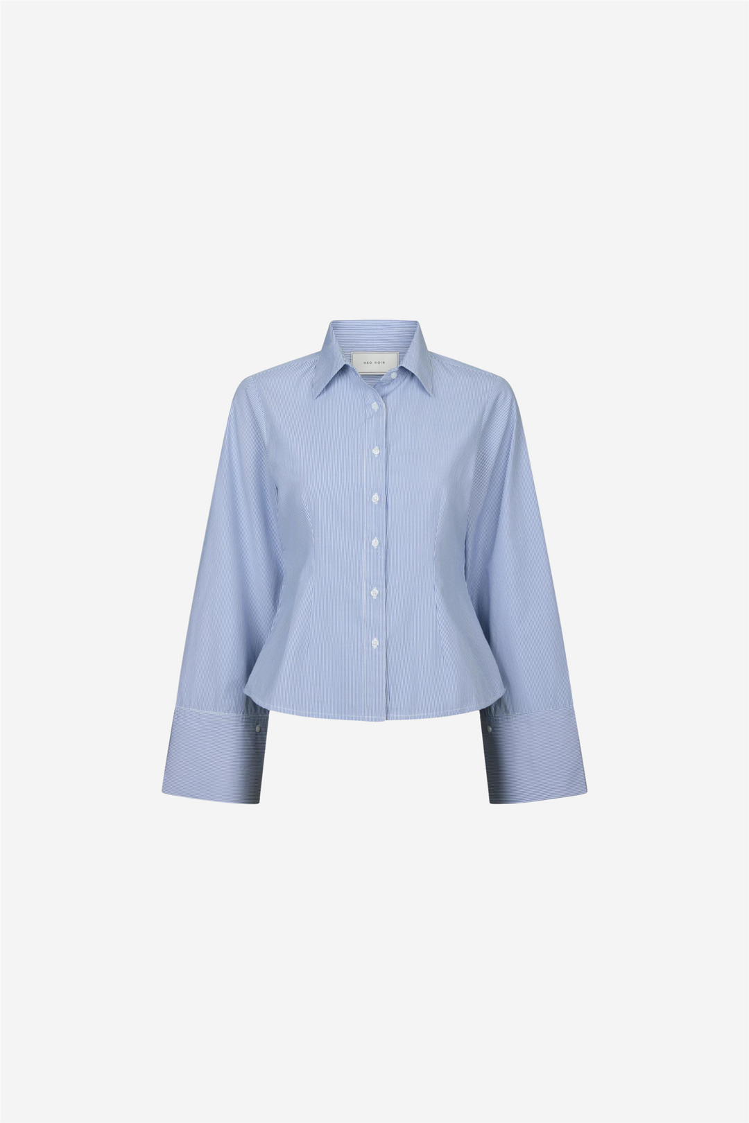 Rosa Mini Stripe Shirt Blue