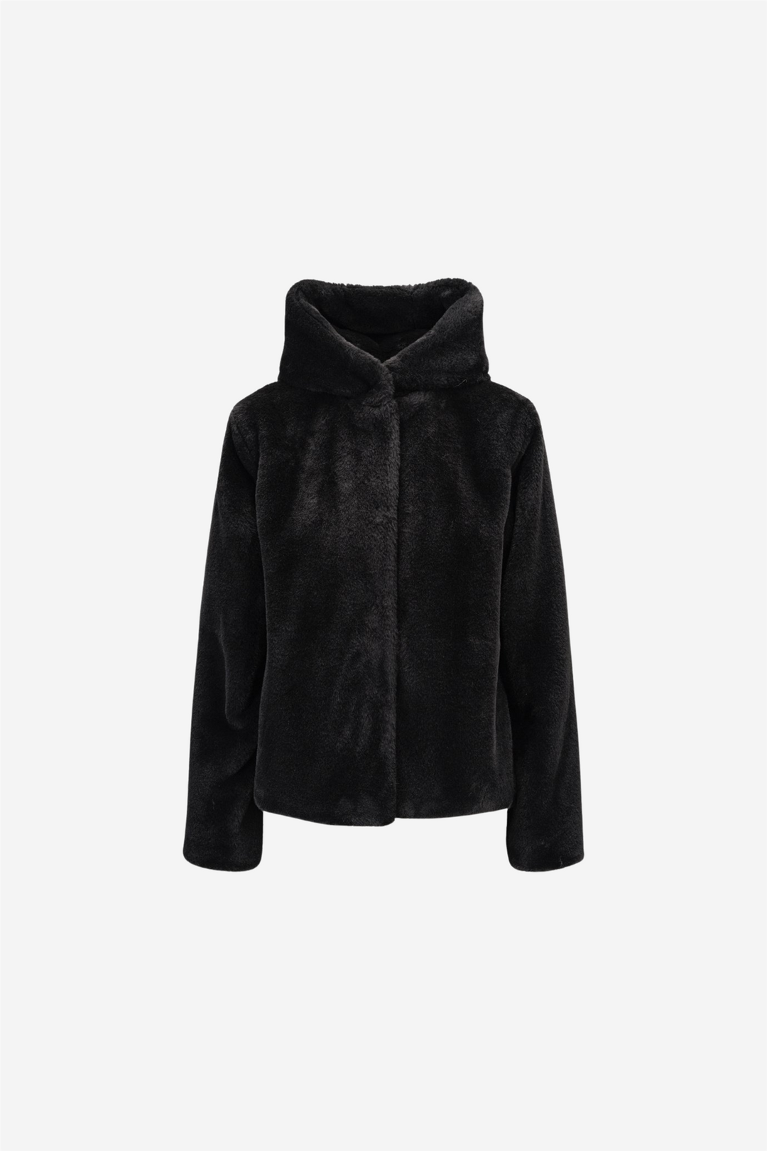 Charlie Fake Fur Jacket Black