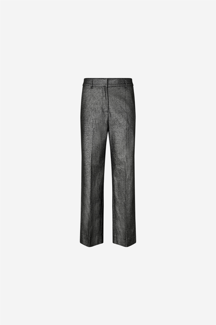 Rave Trousers Black Silver