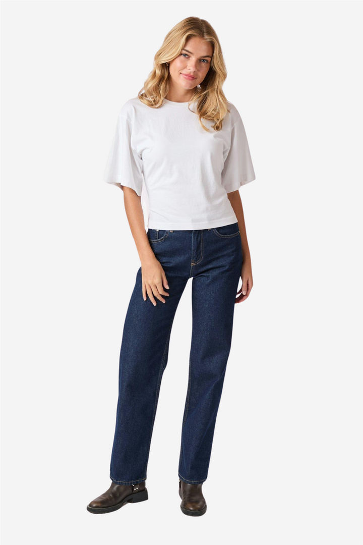 Asha Boxy Tee White