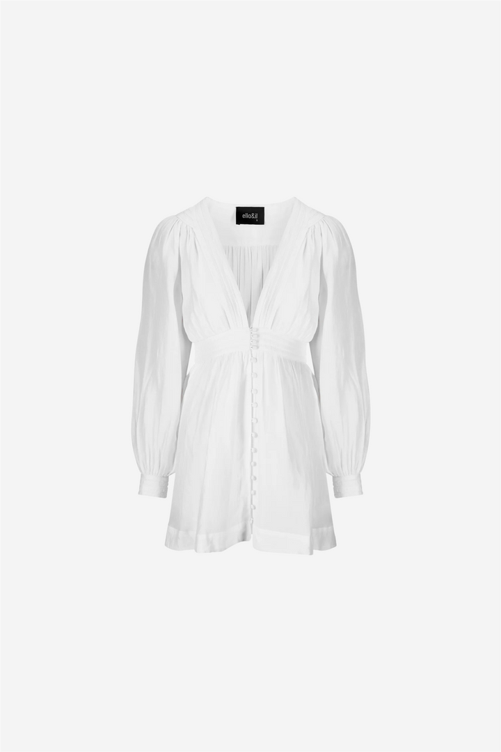 Anette Dress White