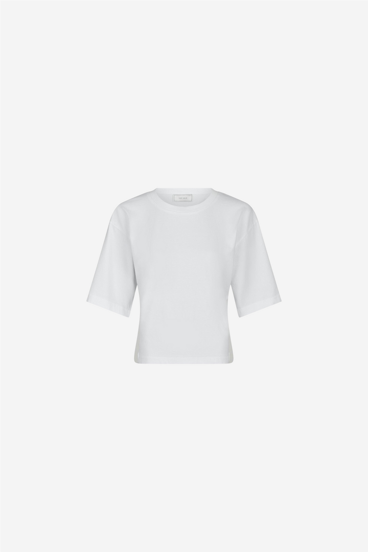 Asha Boxy Tee White