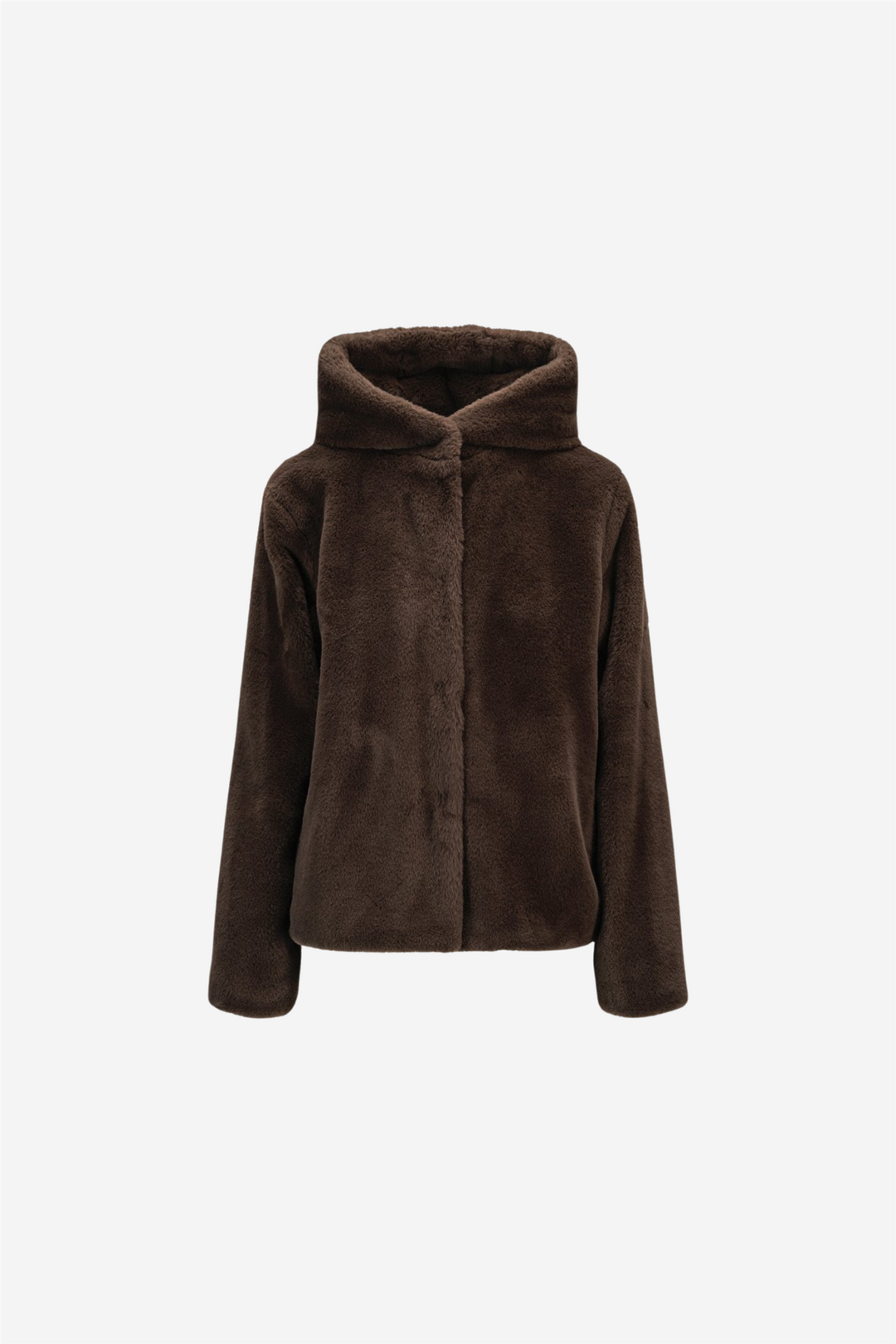 Charlie Fake Fur Jacket Brown