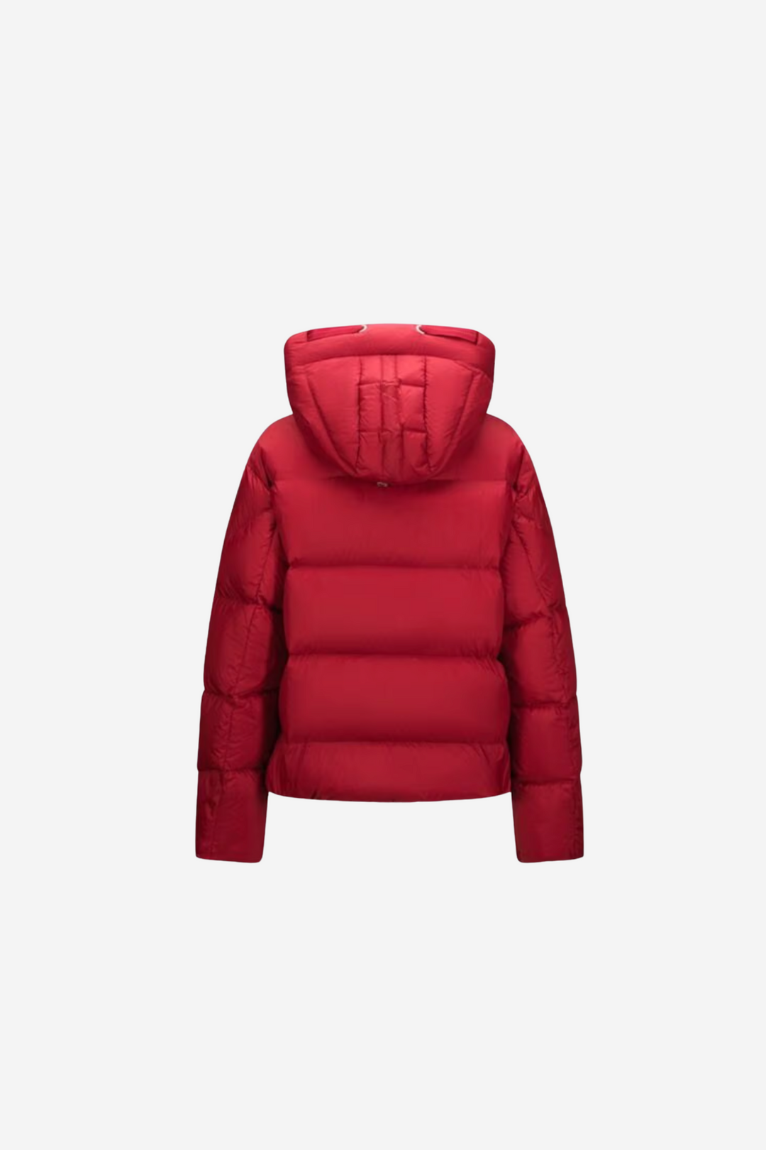 Tilly Hooded Down Jacket Rio Red