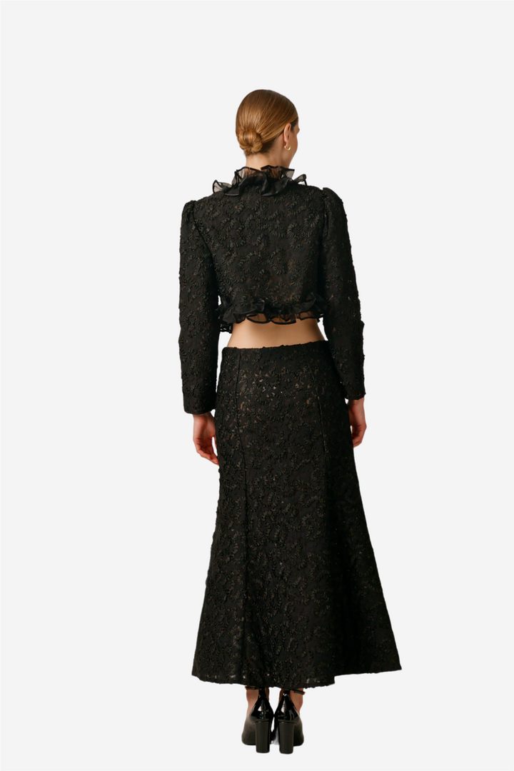 Embroided Jacket Black