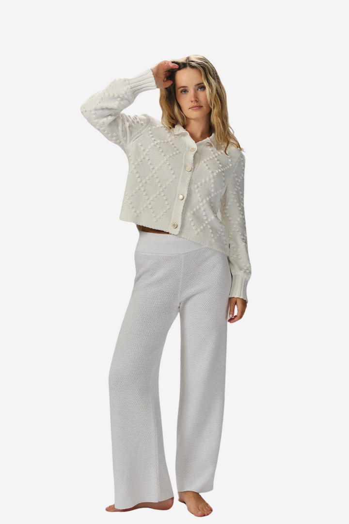 MUBI Cotton Pants White