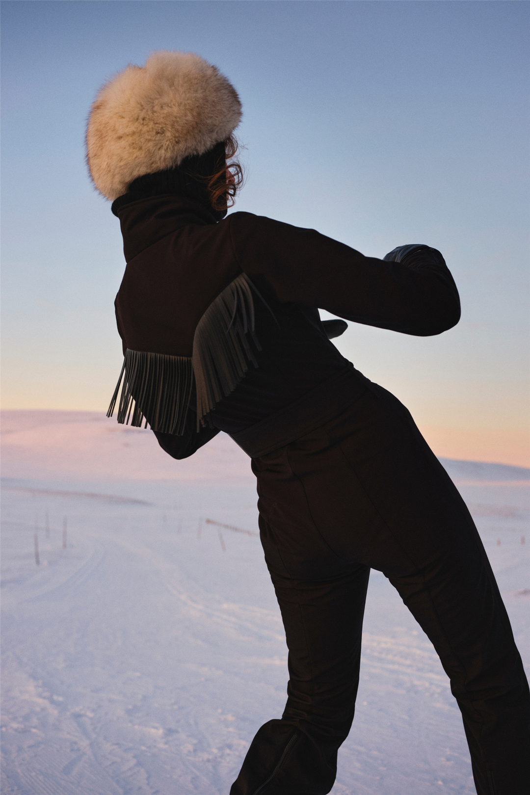 Western Ski Suit Black