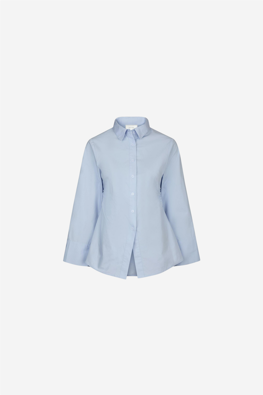 Caroli Poplin Shirt Light Blue