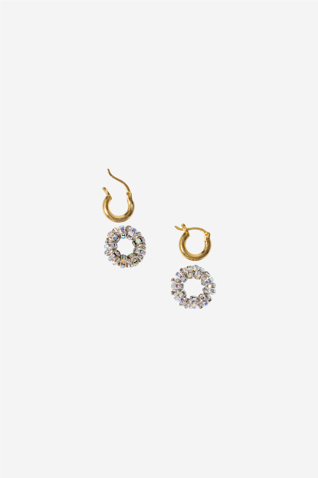 Tiny Crèoles Gold/Silver