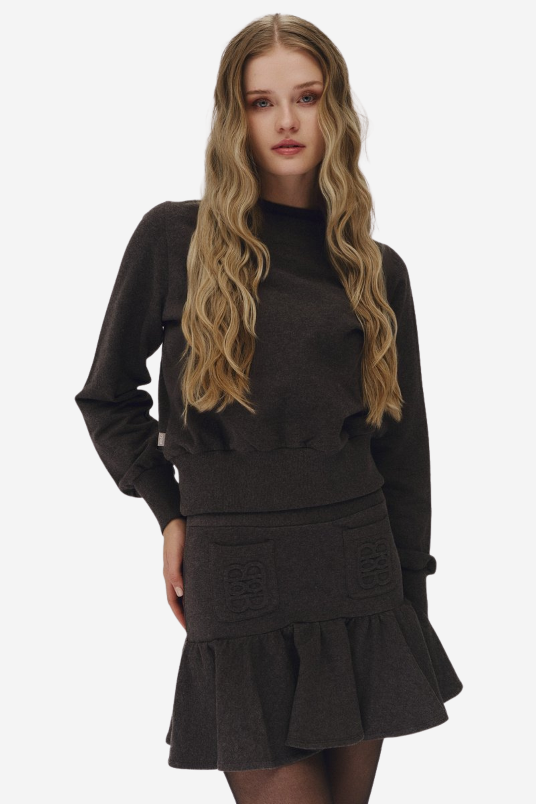 Minny Sweater Dark Grey Melange
