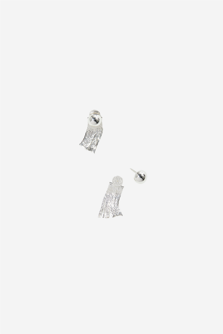TINY MEDUSA STUDS SILVER