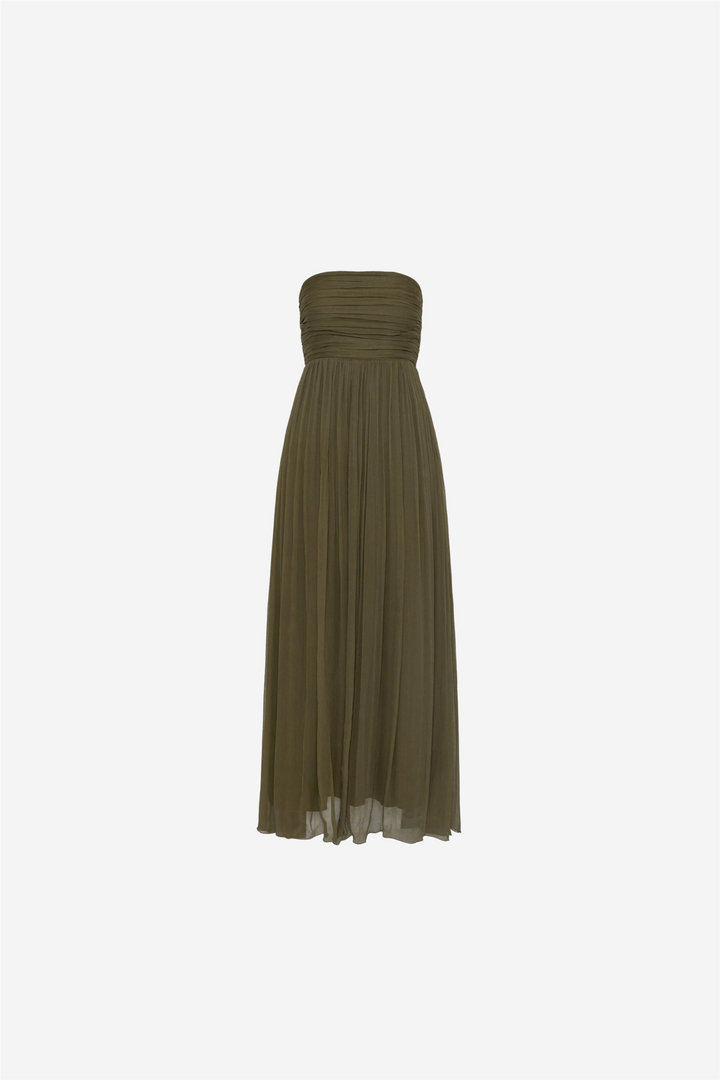 Amalfi Dress Dark Olive