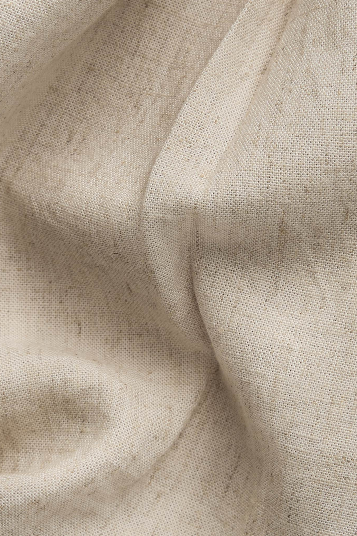 ZEPHYR LINEN SHORTS STRAW