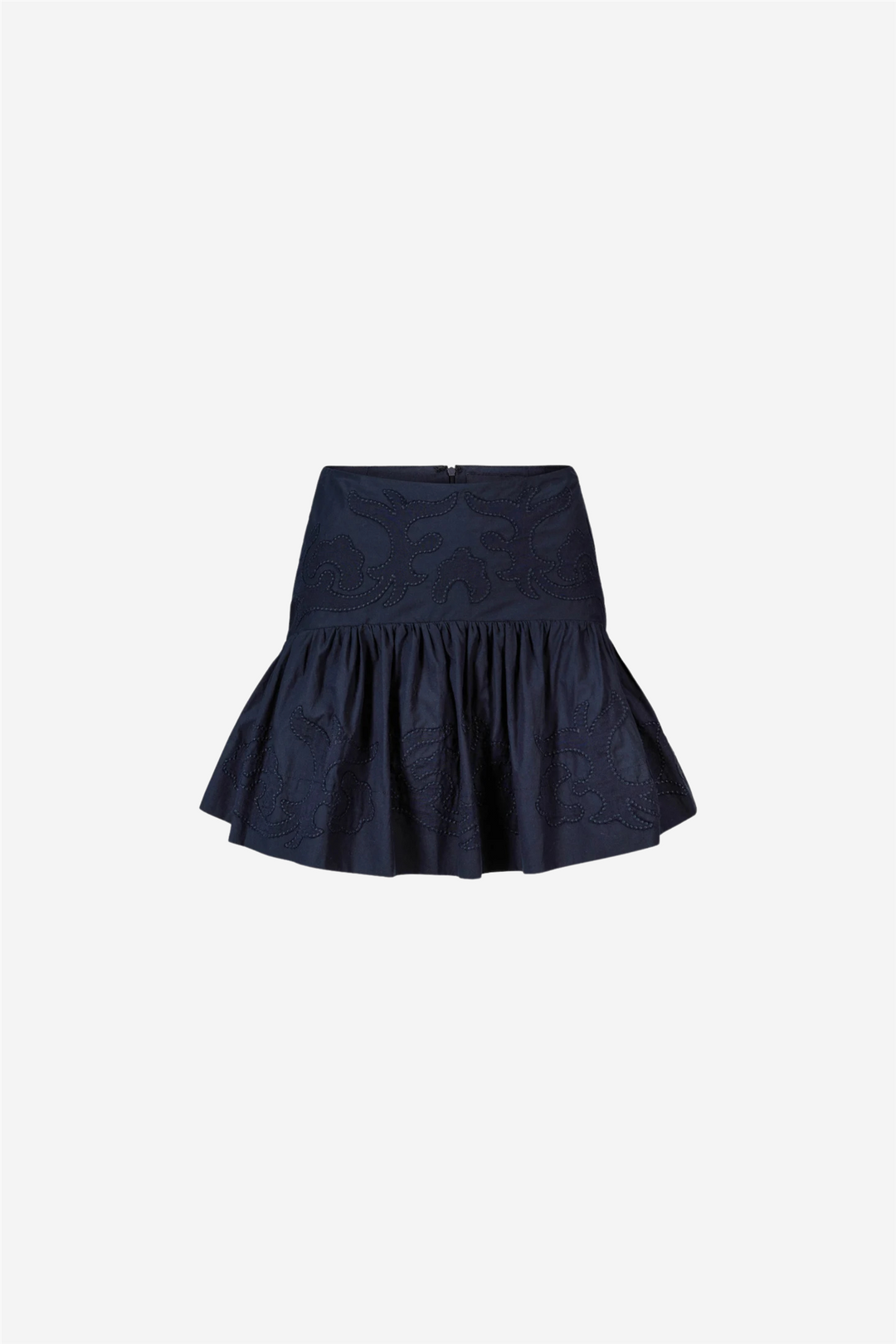 Anya Embroidery Skirt Salute