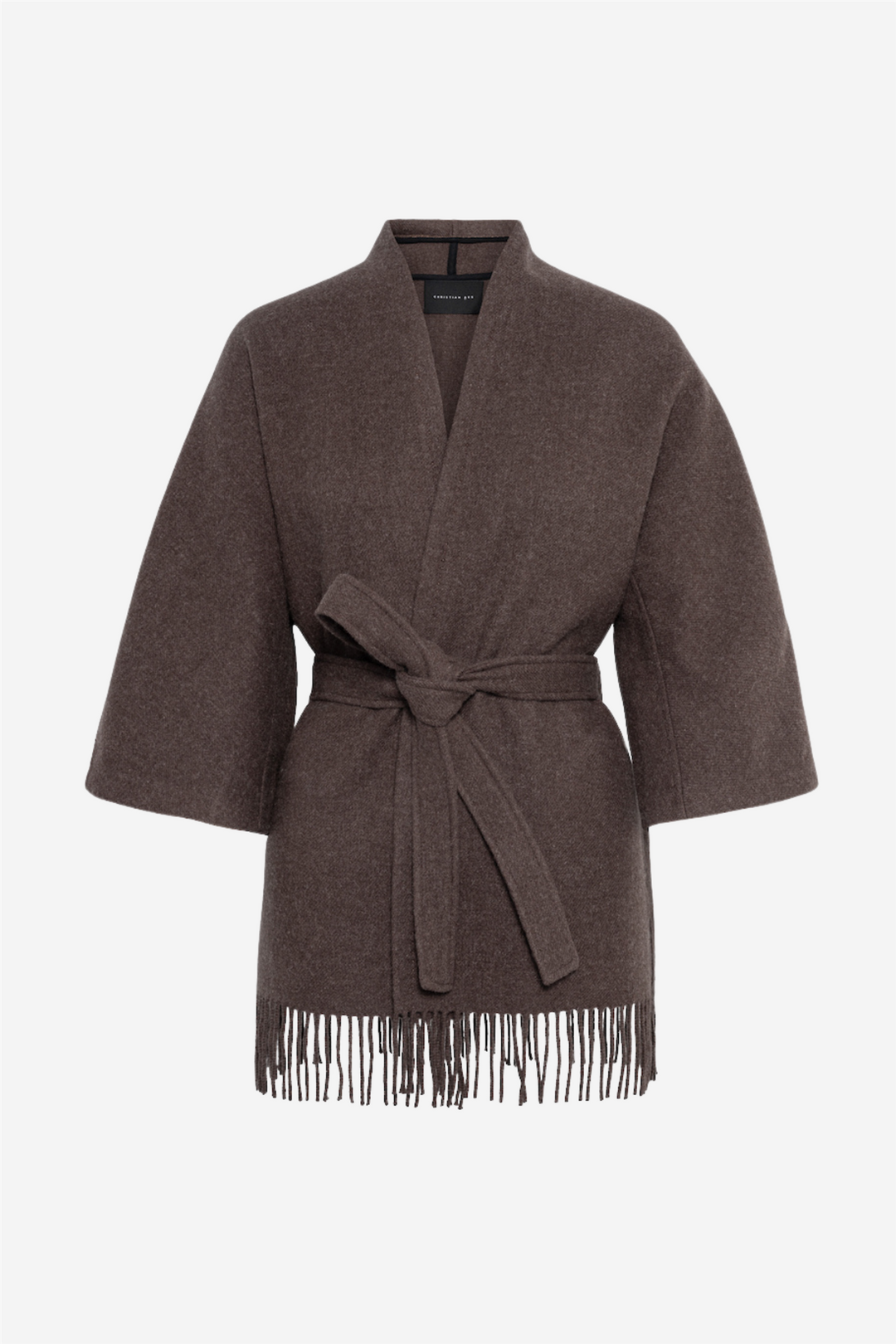 Akila Lambswool Jacket Brown Mel