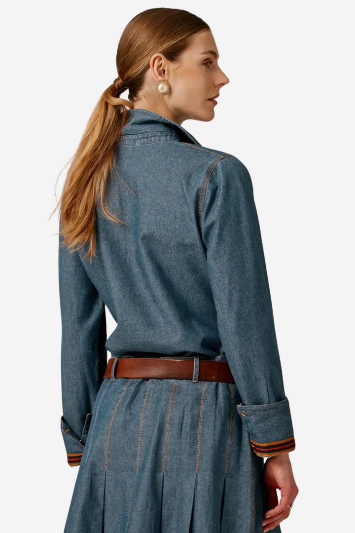 Denim shirt french blue
