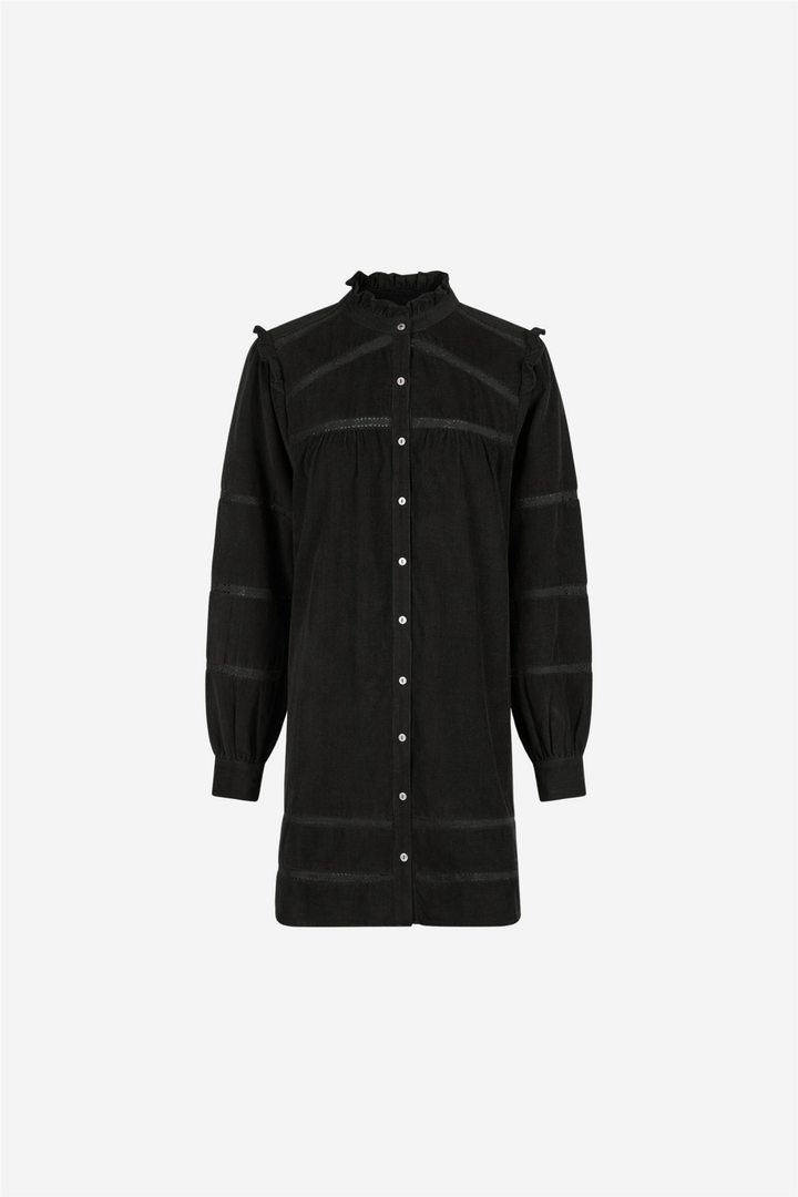 Iriro Corduroy Dress Black