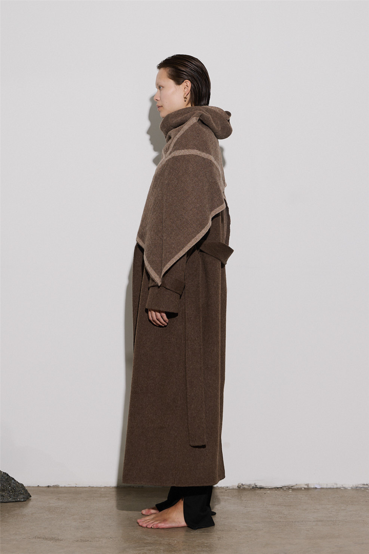 Triangle Scarf Tobacco/Cacao