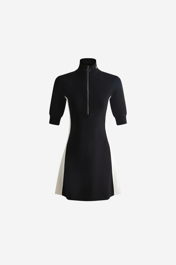 Spinella Dress Noir/Flocon