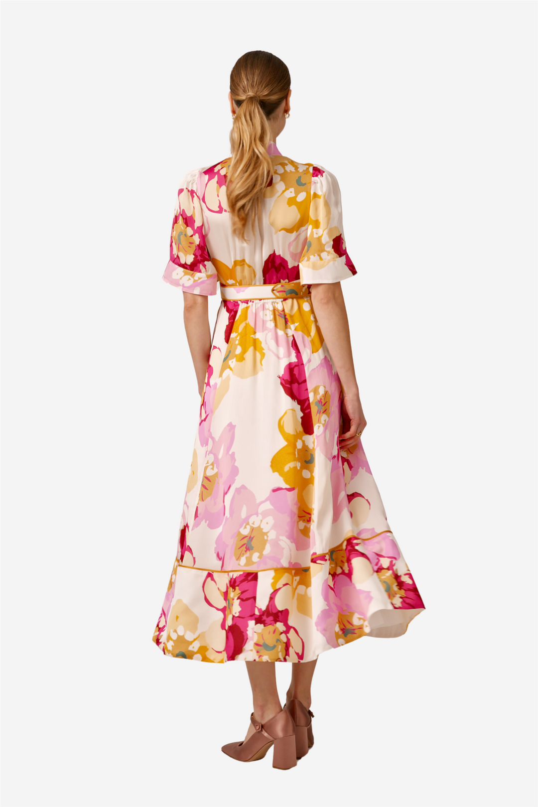 Organza midi dress dolce vita
