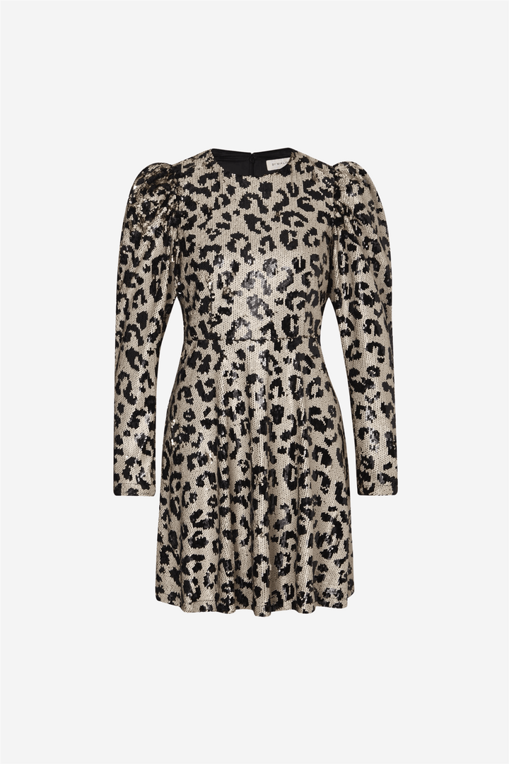 By Malina Kjoler & jumpsuits Hollis sequin mini dress Multi