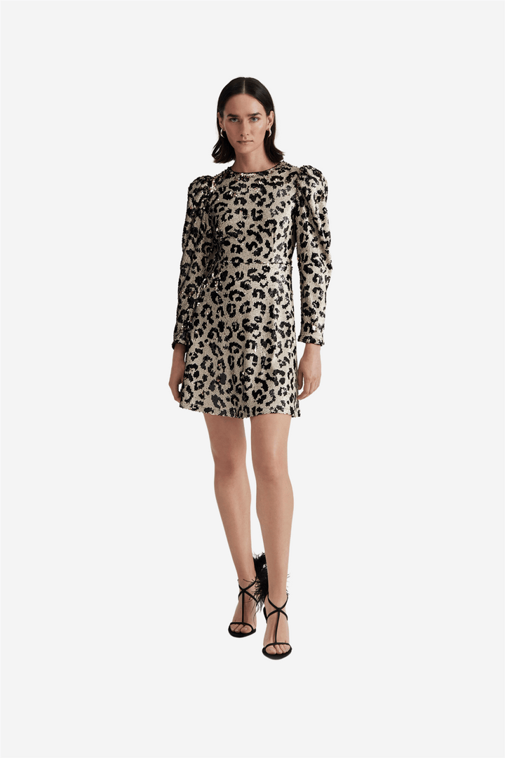 By Malina Kjoler & jumpsuits Hollis sequin mini dress Multi