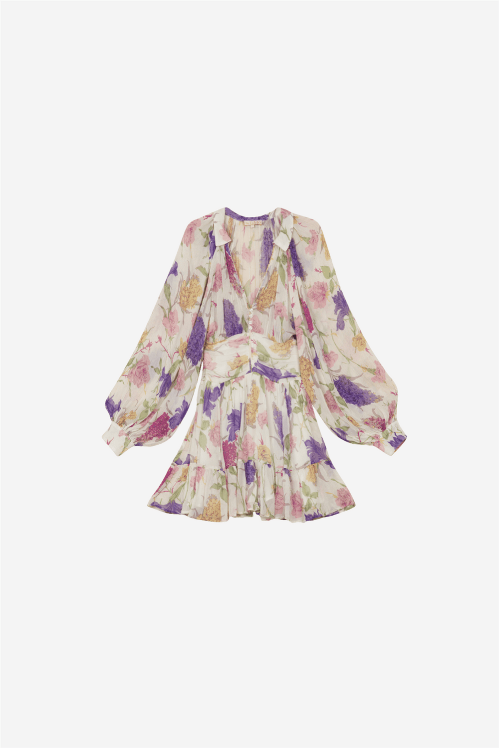 by TiMo Kjoler & jumpsuits Chiffon Mini Dress Flower Garden