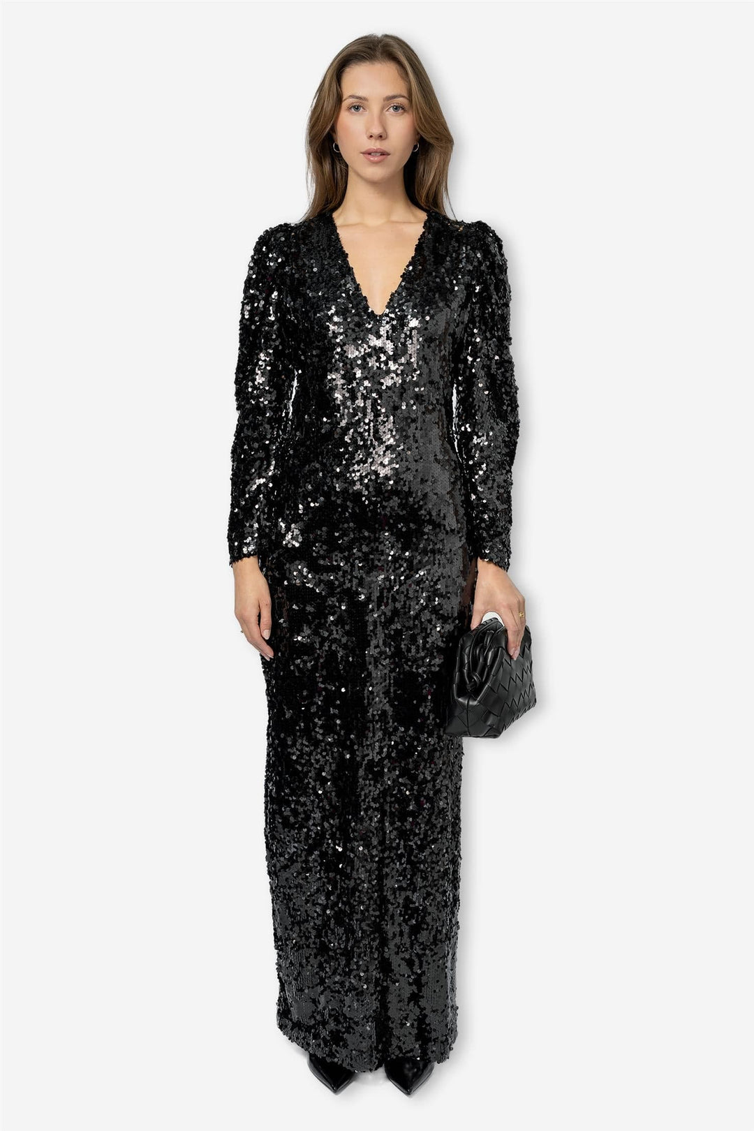 by TiMo Kjoler & jumpsuits Sequins Maxi Dress Black