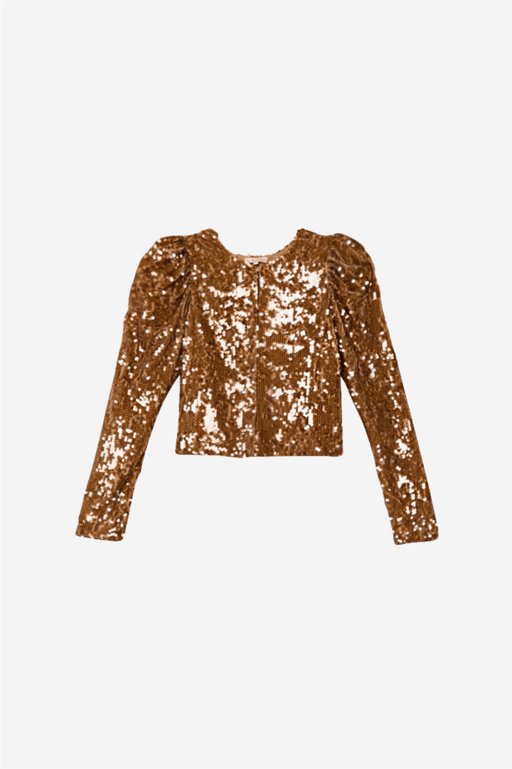 by TiMo Yttertøy Sequins Jacket Golden