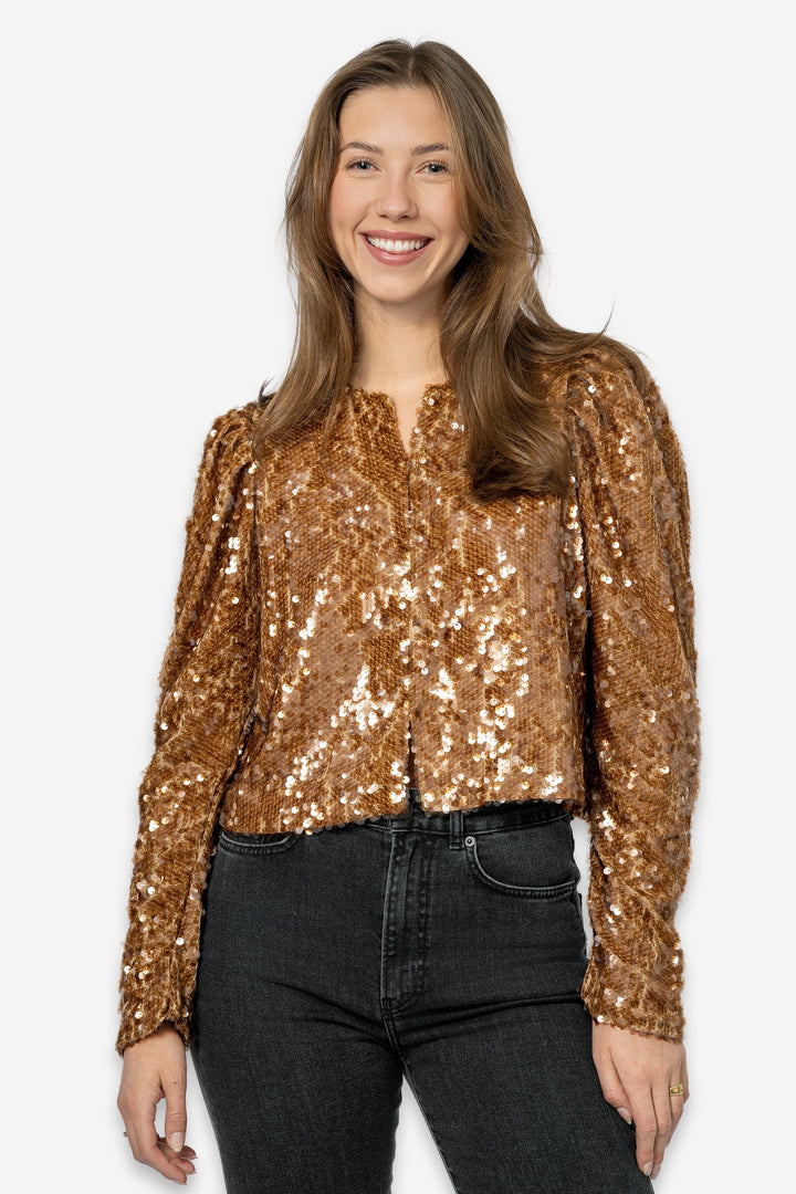 by TiMo Yttertøy Sequins Jacket Golden